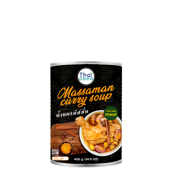 Massaman curry soup (No vegetable) 400 g.